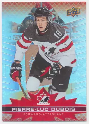 2021-22 TIM HORTONS TEAM CANADA - PIERRE-LUC DUBOIS #16