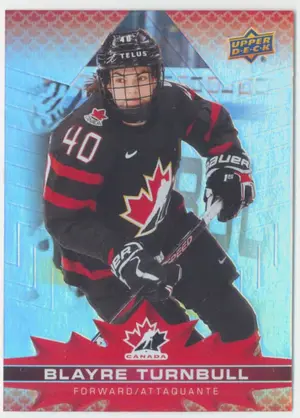 2021-22 TIM HORTONS TEAM CANADA - BLAYRE TURNBULL #83