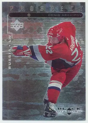 1998-99 BLACK DIAMOND - DENIS ARKHIPOV #105 RC SP
