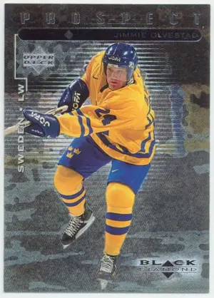 1998-99 BLACK DIAMOND - JIMMIE OLVESTAD #111 RC SP