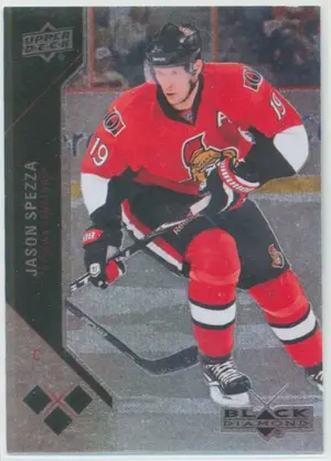 2011-12 BLACK DIAMOND - JASON SPEZZA #175 TRIPLE DIAMOND