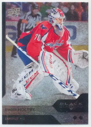 2013-14 BLACK DIAMOND - BRADEN HOLTBY #107 DOUBLE DIAMOND