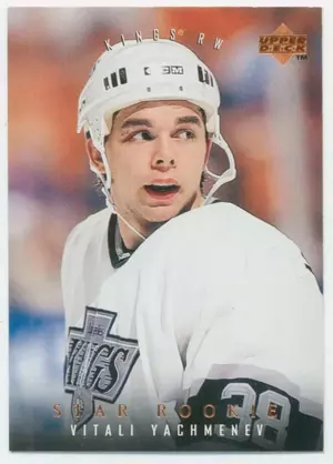 1995-96 UPPER DECK - VITALI YACHMENEV #263 STAR ROOKIE