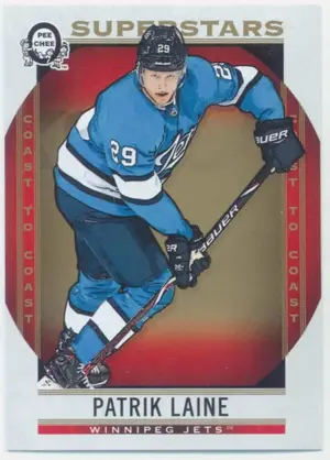 2018-19 O-PEE-CHEE COAST TO COAST - PATRIK LAINE #116 SUPERSTARS