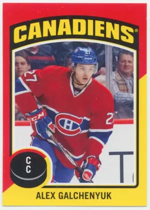 2014-15 O-PEE-CHEE - ALEX GALCHENYUK #ST-11 STICKERS
