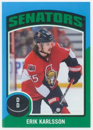 2014-15 O-PEE-CHEE - ERIK KARLSSON #ST-18 STICKERS