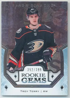 2018-19 Black Diamond - Troy Terry Rookie Gems #RG-TT 352/399