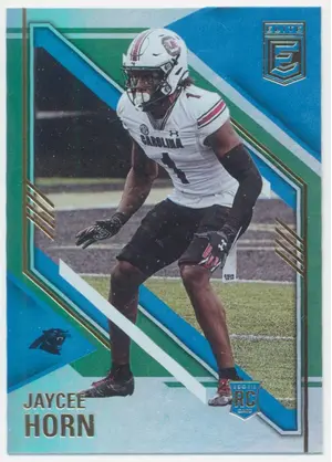 2021 Donruss Elite - Jayce Horn Green Parallel #147