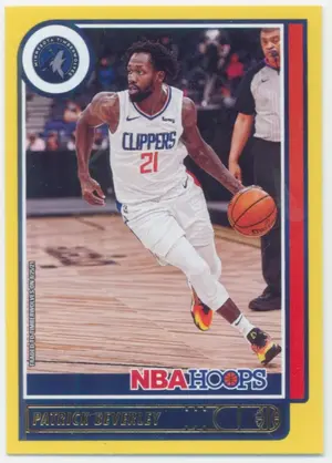 2021-22 NBA Hoops - Patrick Beverley #126 Yellow Parallel