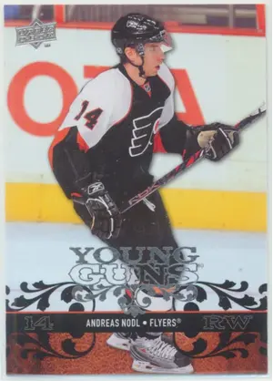 2008-09 UPPER DECK - ANDREAS NODL #483 YOUNG GUNS