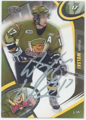 2004-05 BRAMPTON BATTALION - WOJTEK WOLSKI #1 AUTOGRAPH