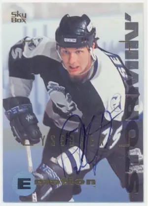 1995-96 SKY BOX EMOTION - PAUL YSEBAERT #167 AUTOGRAPH