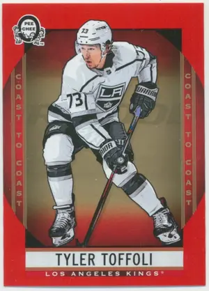 2018-19 O-PEE-CHEE COAST TO COAST - TYLER TOFFOLI RED #30
