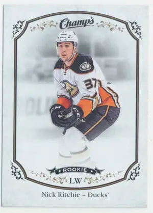 2015-16 CHAMP'S - NICK RITCHIE #179 ROOKIE