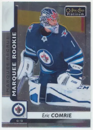2017-18 O-PEE-CHEE PLATINUM - ERIC COMRIE #196 ROOKIE