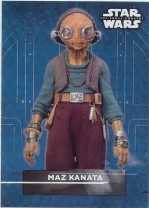 2016 Star Wars The Force Awakens - Maz Kanata Character Stickers #18