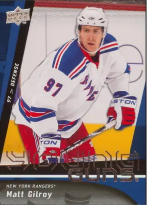 2009-10 UPPER DECK - MATT GILROY #481 YOUNG GUNS