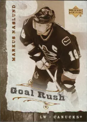 2006-07 UPPER DECK - MARKUS NASLUND #GR7 GOAL RUSH