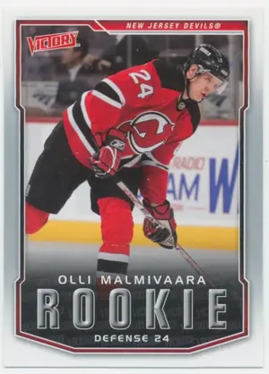 2007-08 VICTORY - OLLI MALMIVAARA #333 ROOKIE