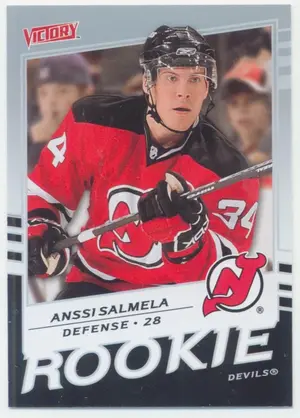 2008-09 VICTORY - ANSSI SALMELA #343 ROOKIE