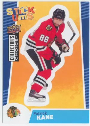 2009-10 COLLECTOR'S CHOICE - PATRICK KANE #SU6 STICK-UMS
