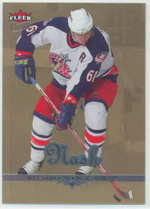 2005-06 FLEER ULTRA - RICK NASH #62 GOLD MEDALLION