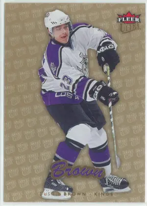 2006-07 FLEER ULTRA - DUSTIN BROWN #95 GOLD MEDALLION