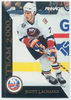 1992-93 PINNACLE (USA) - SCOTT LACHANCE #6 TEAM 2000