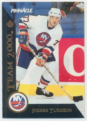 1992-93 PINNACLE (CDN) - PIERRE TURGEON #17 TEAM 2000