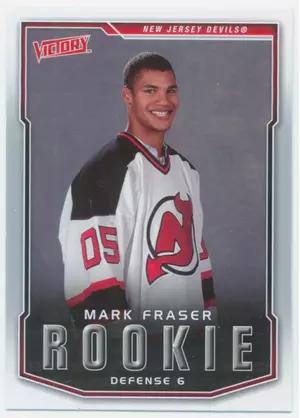 2007-08 VICTORY - MARK FRASER #220 ROOKIE
