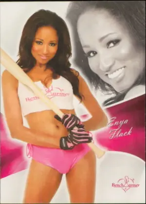 2011 Benchwarmer Bubblegum - Enya Flack #35
