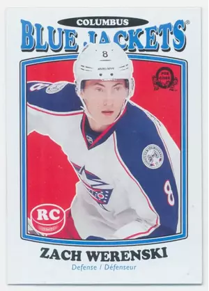 2016-17 O-PEE-CHEE - ZACH WERENSKI #678 ROOKIE RETRO