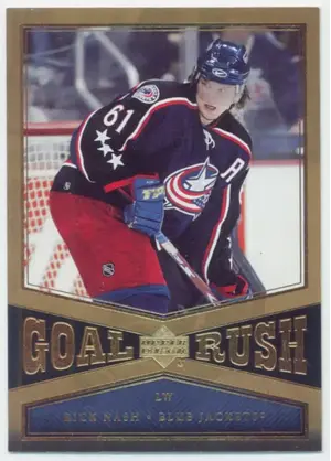2005-06 UPPER DECK - RICK NASH #GR1 GOAL RUSH
