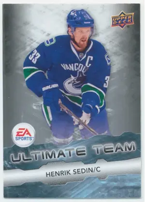 2011-12 UPPER DECK - HENRIK SEDIN #EA4 EA ULTIMATE TEAM