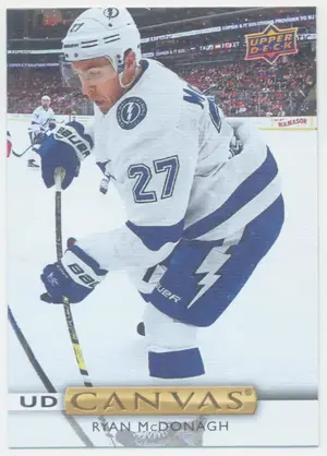 2019-20 UPPER DECK - RYAN McDONAGH #C12 CANVAS