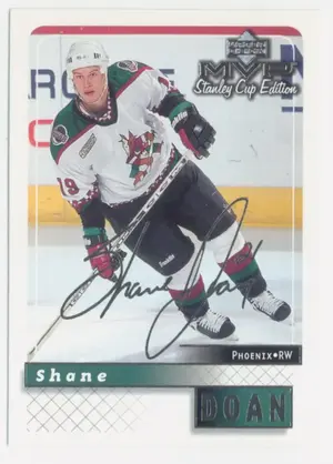 1999-00 MVP STANLEY CUP EDITION - SHANE DOAN #144 SILVER SCRIPTS