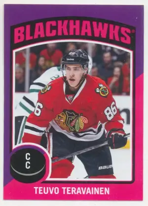 2014-15 O-PEE-CHEE - TEUVO TERAVAINEN #ST-24 STICKERS