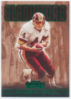 2022 Contenders Football - John Riggins #GLD-JRI Gladiators Emerald Parallel
