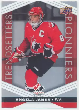 2023 TIM HORTONS LEGENDS - ANGELA JAMES #T-14 TRENDSETTERS