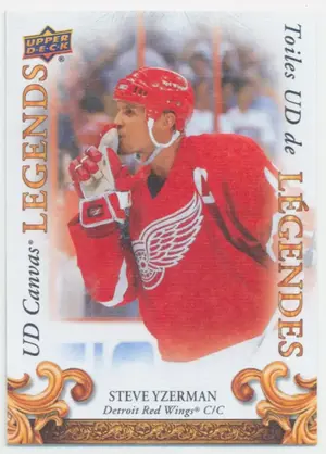 2023 TIM HORTONS LEGENDS - STEVE YZERMAN #CL-7 UD CANVAS LEGENDS