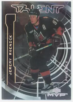 2000-01 MVP - JEREMY ROENICK #M15 TALENT