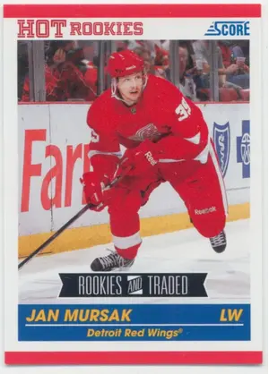 2010-11 SCORE ROOKIES & TRADED - JAN MURSAK #622