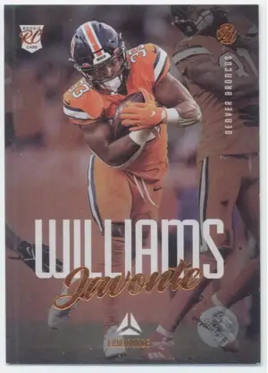 2021 Chronicles - Javonte Williams #219 Luminance Update Rookies ⚠