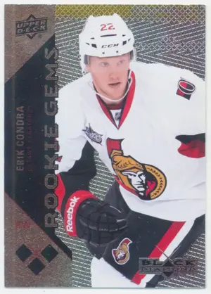 2011-12 BLACK DIAMOND - ERIK CONDRA #184 ROOKIE GEMS