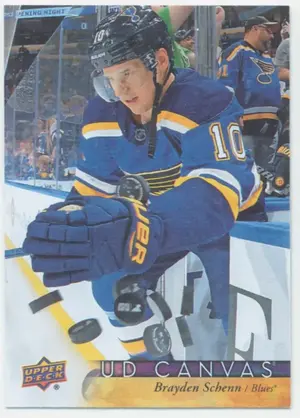 2017-18 UPPER DECK - BRAYDEN SCHENN #C187 UD CANVAS