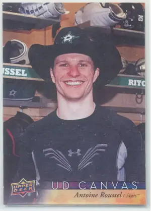 2017-18 UPPER DECK - ANTOINE ROUSSEL #C28 UD CANVAS