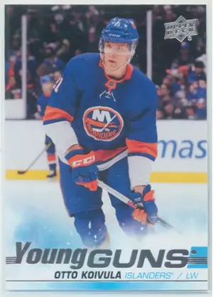 2019-20 UPPER DECK - OTTO KOIVULA #483 YOUNG GUNS