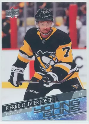 2020-21 UPPER DECK - PIERRE-OLIVIER JOSEPH #216 YOUNG GUNS