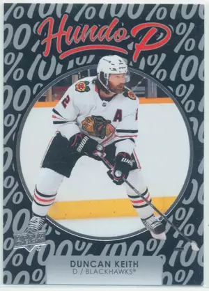 2021-22 UPPER DECK - DUNCAN KEITH #HP-13 HUNDO P