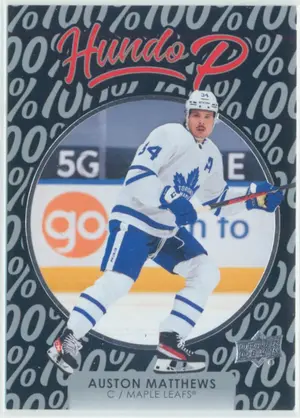 2021-22 UPPER DECK - AUSTON MATTHEWS #HP-18 HUNDO P